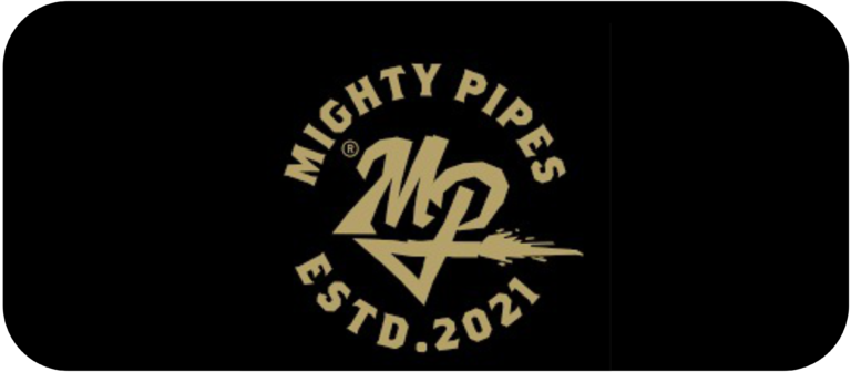 MIGHTY PIPES logo