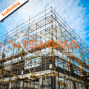Scaffolding material supplied by Vishwa Geeta Ispat (VGI), trusted steel supplier in India with a reliable supply network