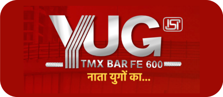 YUG TMT BAR FE 600 logo