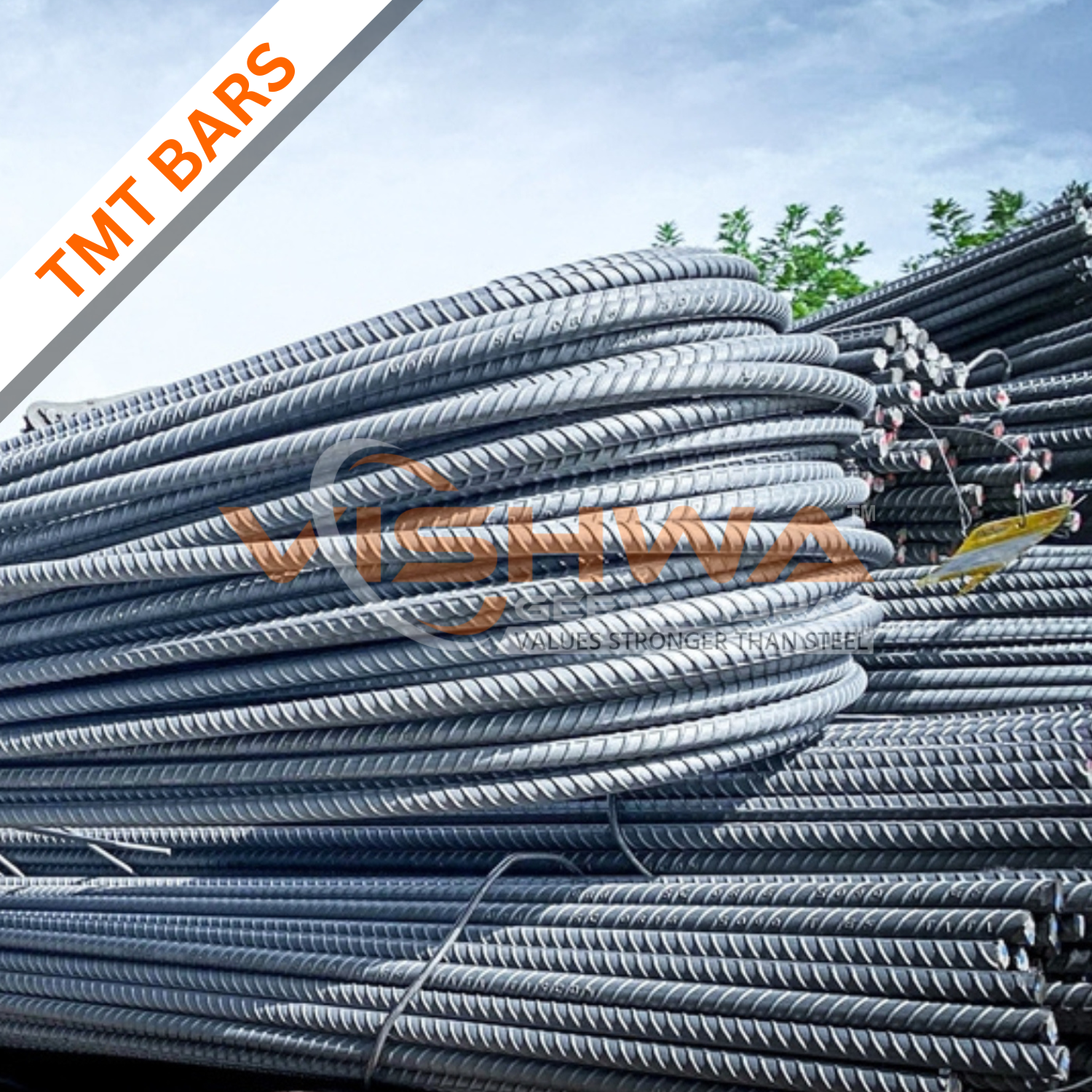 Cost of TMT Bars - size-wise rate list and calculator