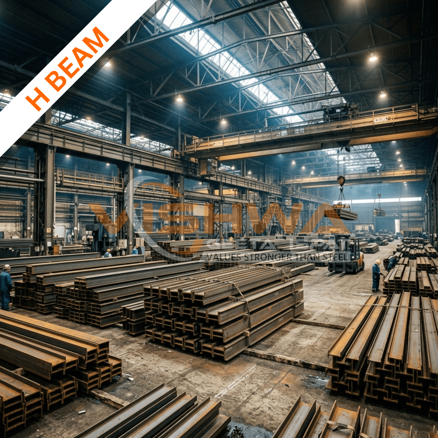 H Beam view 2