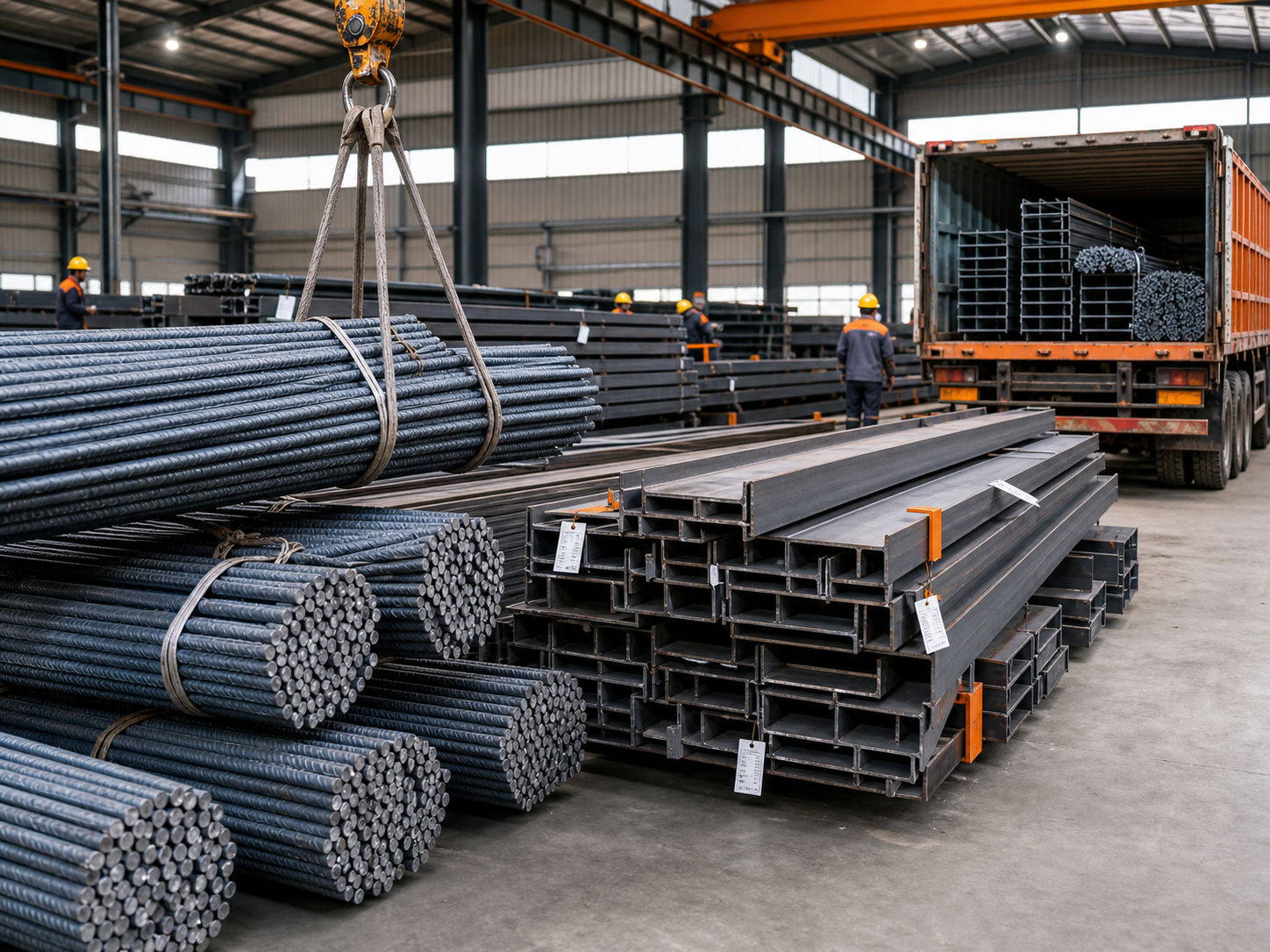 VGI steel dispatch and procurement process