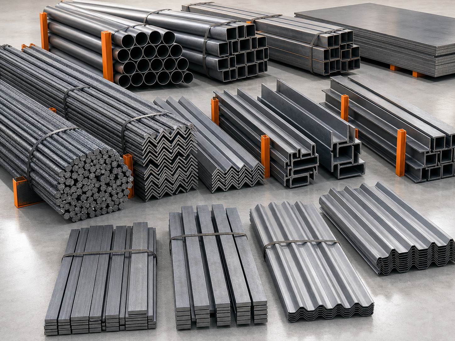 VGI steel product categories